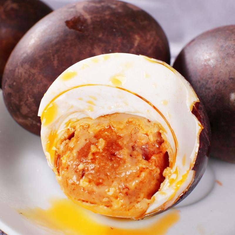 河北衡水特产五香烤鸭蛋熟咸鸭蛋30枚泥腌流油手工真空独立包装