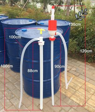 手动油抽油桶塑料抽油器200升新款抽子机油汽油油泵大号抽油管跨