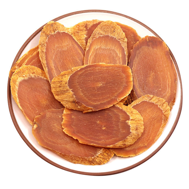 红参片长白山人参无糖红参片正品大条高丽参西洋参切片