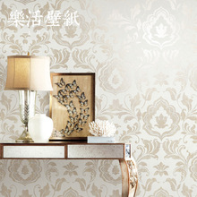 复古欧式墙纸奢华美式进口壁纸纯纸现货轻奢客厅卧室沙发电视背景