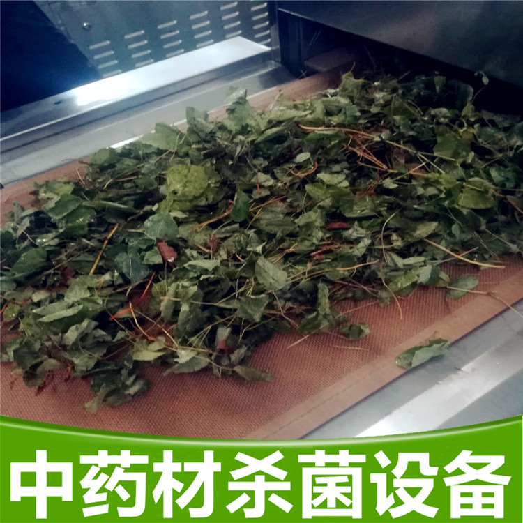 隧道式可连续工作中药材微波烘干设备 中药饮片杀菌设备