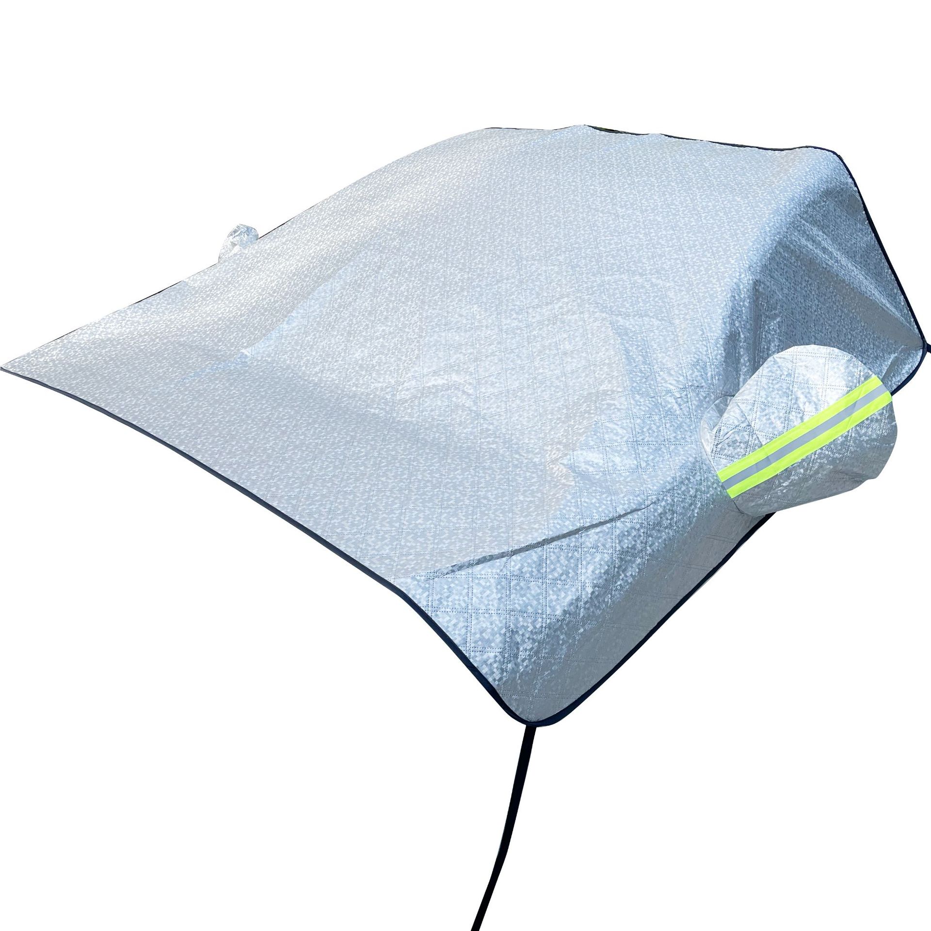 加厚汽车防霜雪挡太阳车衣晒太阳防冻遮阳冬季磁性遮阳挡防雪罩