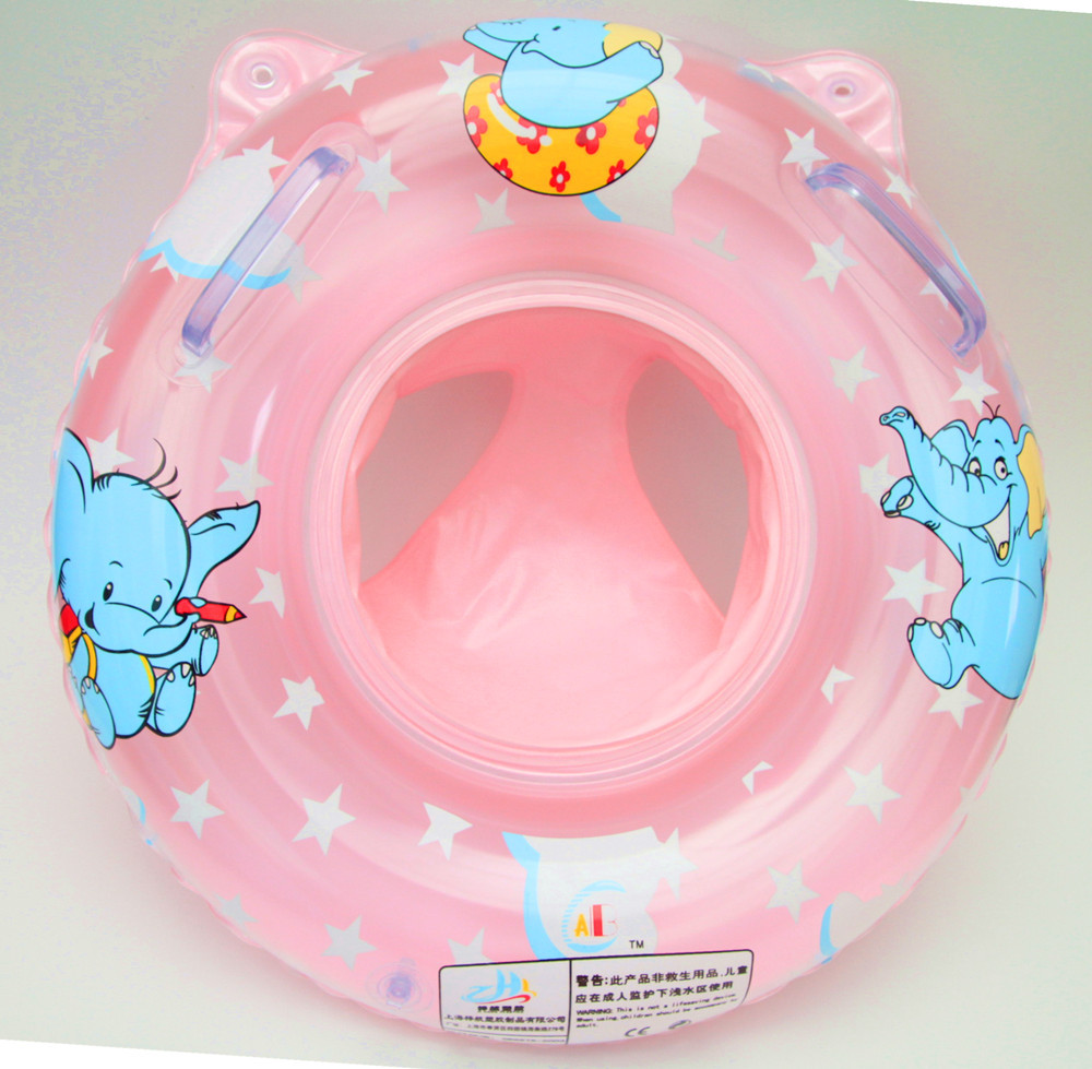 Elephant Pedestal Ring Infant Handle Swimming Ring Baby Underarm Swimming Ring Child Water Wing Children Boat Deepening Thickening Sitting Pocket