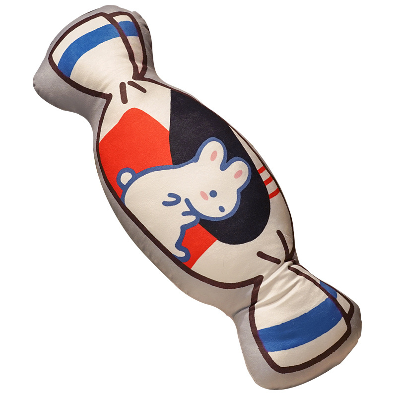 仿真卡通饮料抱枕兔兔奶糖碳酸饮品可乐矿泉水大号抱枕创意腰垫