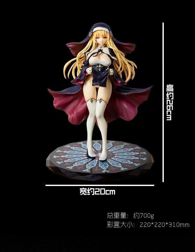 原画 美少女手办 修女夏洛特 七原冬雪 国产手办 摆件 模型 盒装