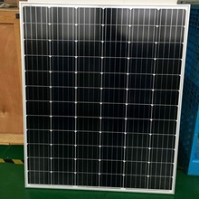 厂家直销分布式太阳能电站家庭用300w单晶太阳能电池板光伏板