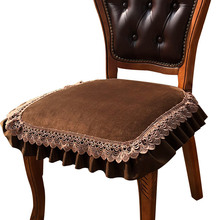 BH0D欧式美式餐椅垫坐垫四季奢华四季通用椅子凳子椅桌旗桌布套装