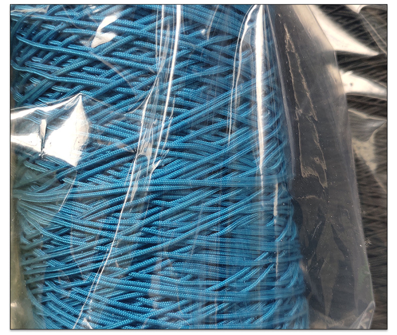 批发尼龙绳1mm包芯1毫米长度50米100米编织绳捆绑拉绳彩色编织绳