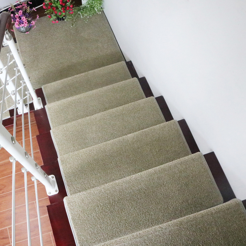楼梯踏步垫免胶自粘楼梯地毯家用楼梯垫实木防滑静音脚垫满铺