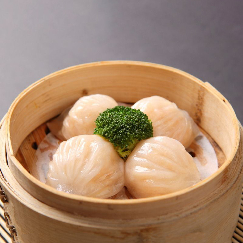 千滋名点水晶虾饺整箱400粒 广东早茶点心速冻广式虾饺商用粥铺