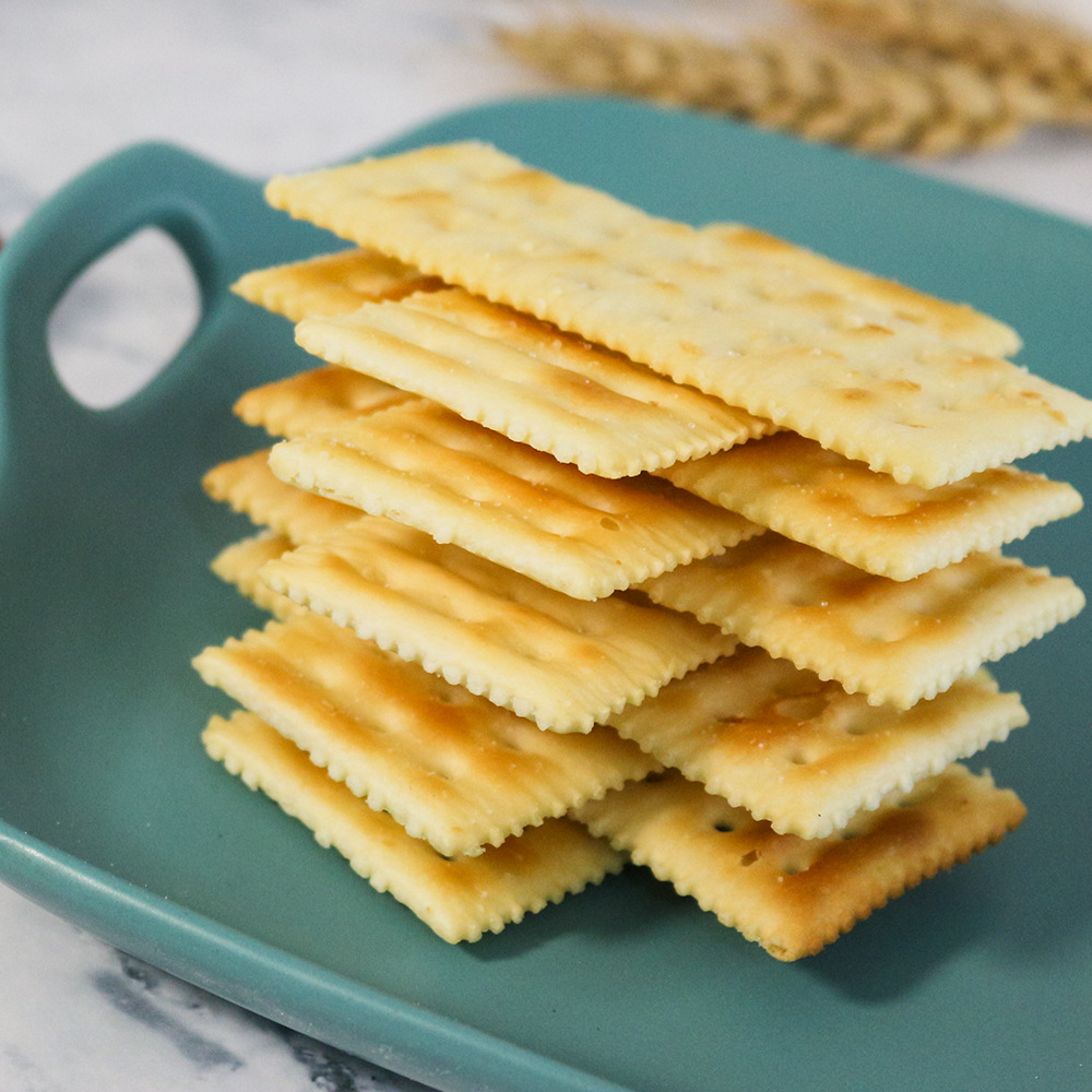 mixx苏打饼干350g袋装香葱奶盐咸味梳打养胃薄脆饼干早餐代餐零食