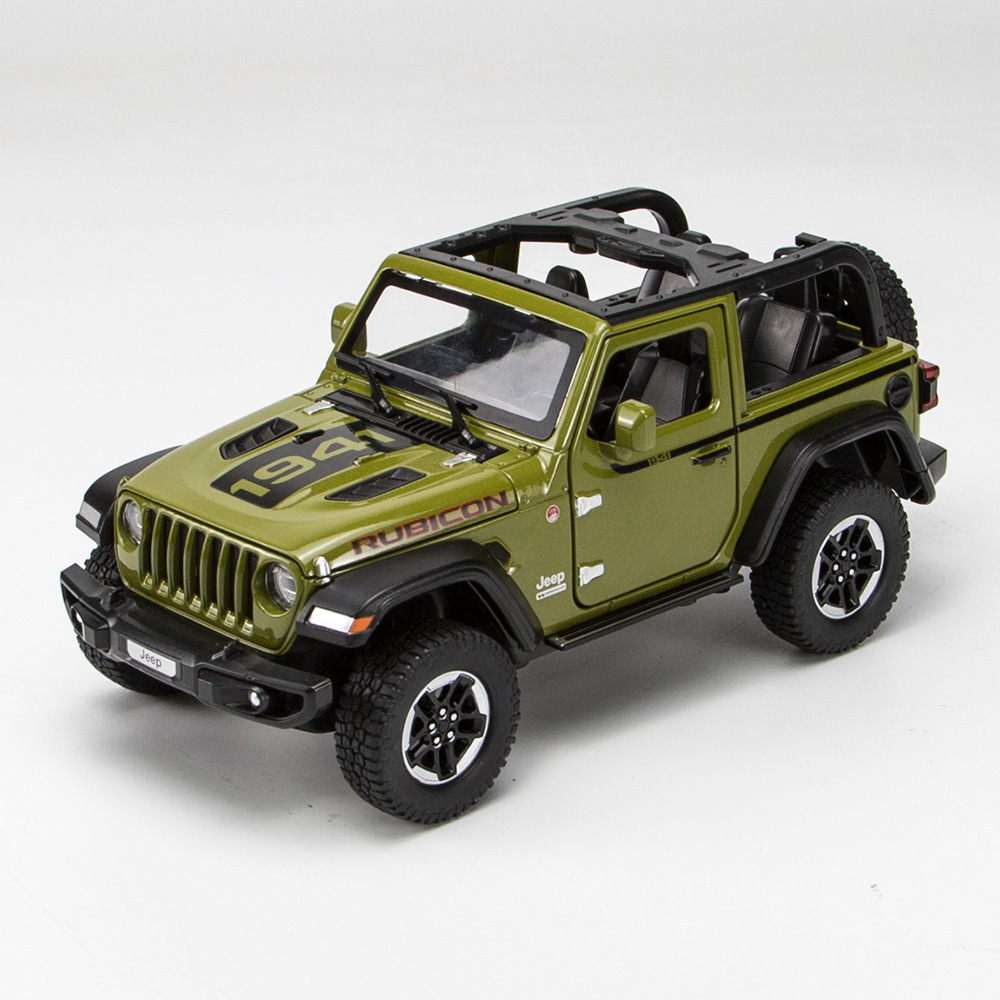 1:20牧马人卢比肯合金汽车模型玩具吉普越野车儿童声光回力车