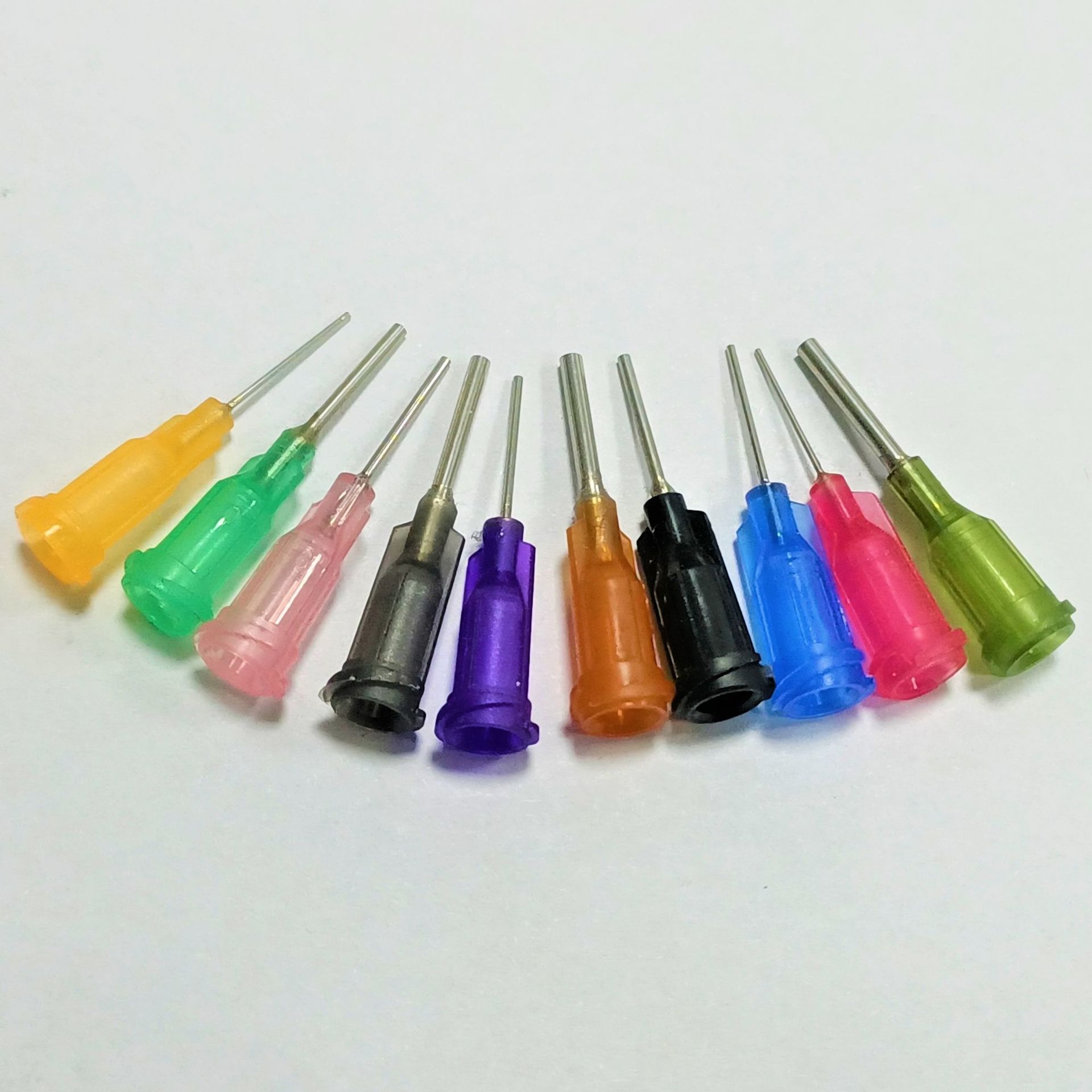 塑座不锈钢点胶针头/ 螺口针头/点胶机针头/针嘴/针咀1/2英寸胶头