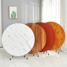 圆形简易折叠餐桌正方形桌便携可吃饭桌大圆桌小户型家用折叠饭桌