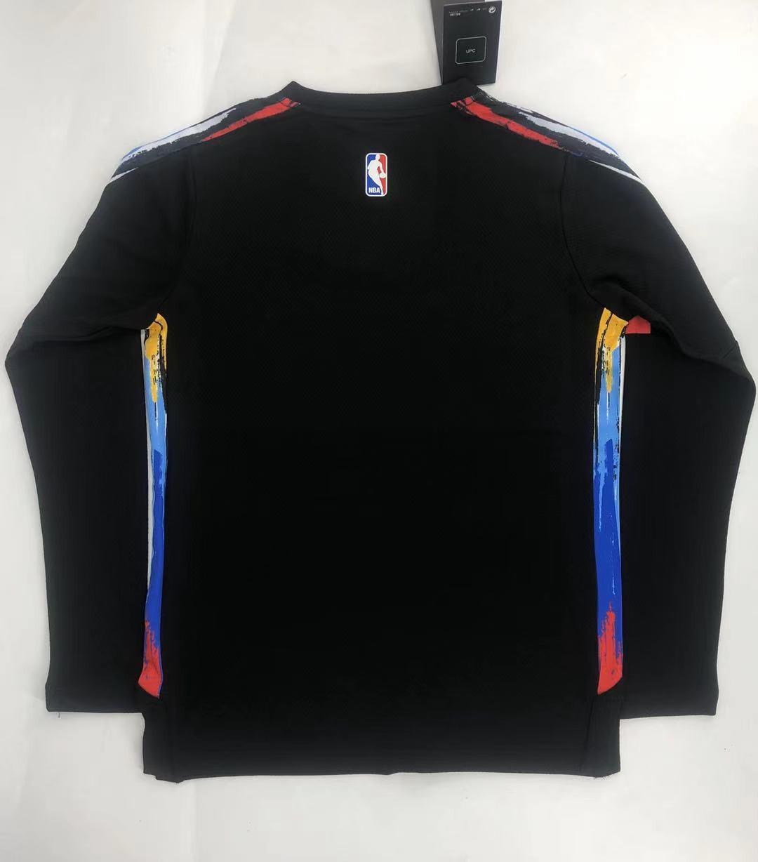 nba篮网队2020赛季城市版新款出场服热身服投篮服速干短袖长袖