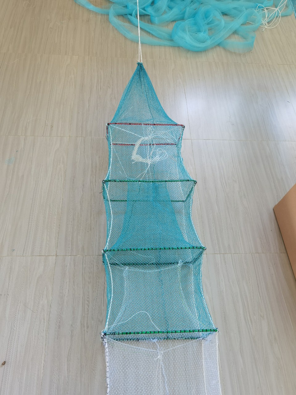 虾笼渔网鱼网专用龙虾网笼加厚折叠捕鱼抓鱼笼黄鳝笼捕虾网河虾网