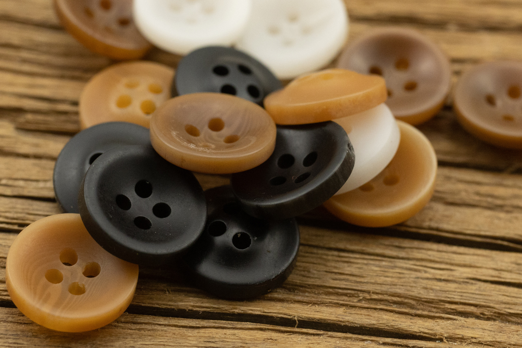 碗型哑光白黑色衬衫树脂纽扣卡其黄色衬衣雪纺衫钮扣日式polo扣子