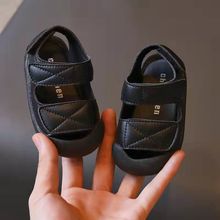男宝宝凉鞋夏季新款女童学步鞋婴儿软底包头儿童鞋子1-3岁