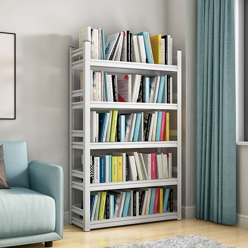 steel floor bookshelf home study modern simple iron storage rack children‘s picture book rack book storage rack