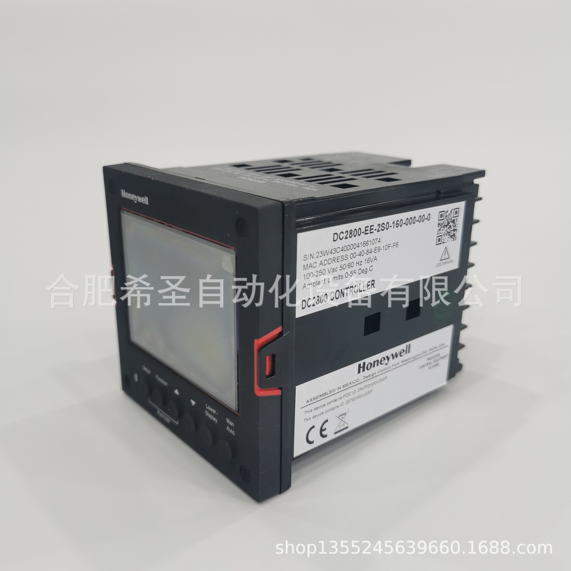 霍尼韦尔udc2800系列温度控制器dc2800-ee-2s0-160-000-00-0现货