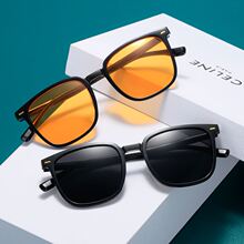 Men Retro Polarizing Sunglasses Women sun glasses 男女太阳镜