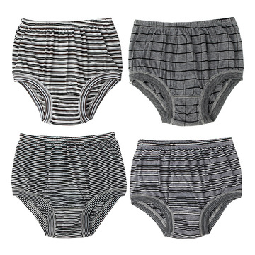 中老年内裤男棉质条纹三角内裤宽松舒适加肥加大阿罗裤敬老院送人