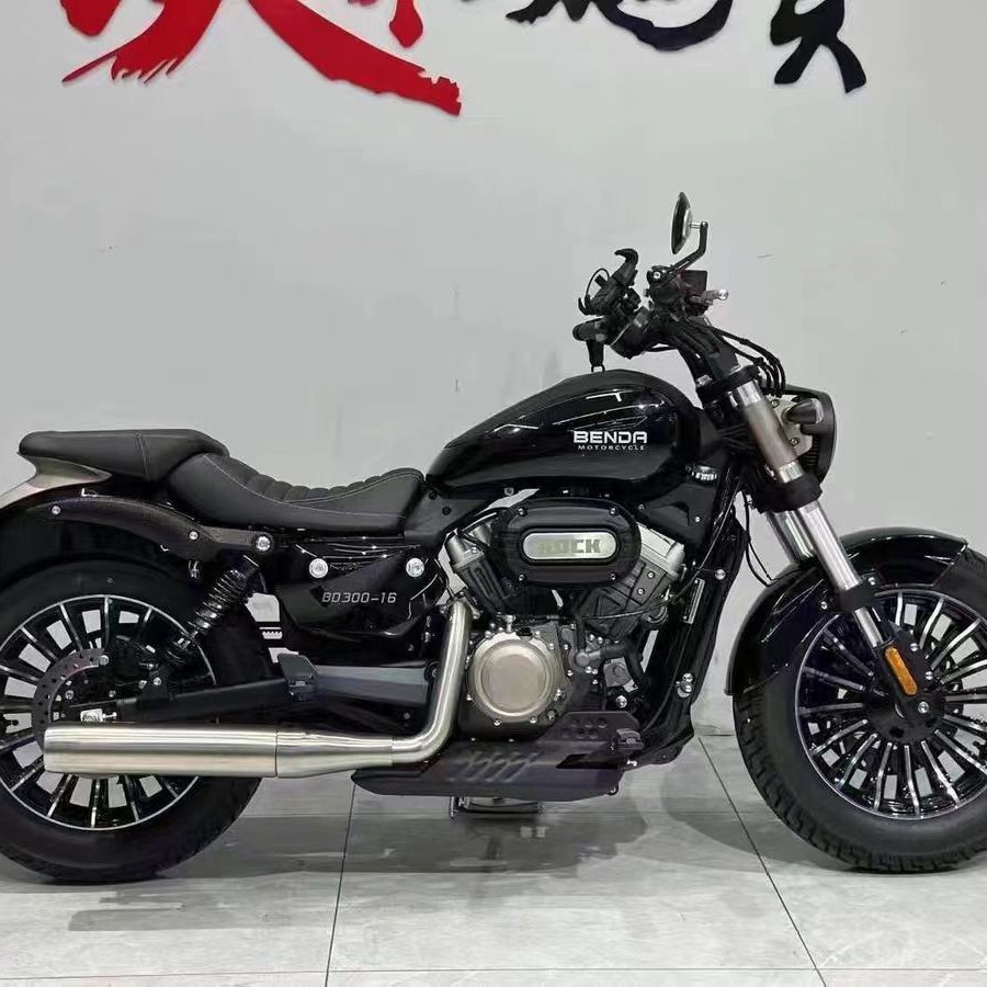 奔达金吉拉300进口哈雷883复古太子250大排量金刚狼重机车摩托车