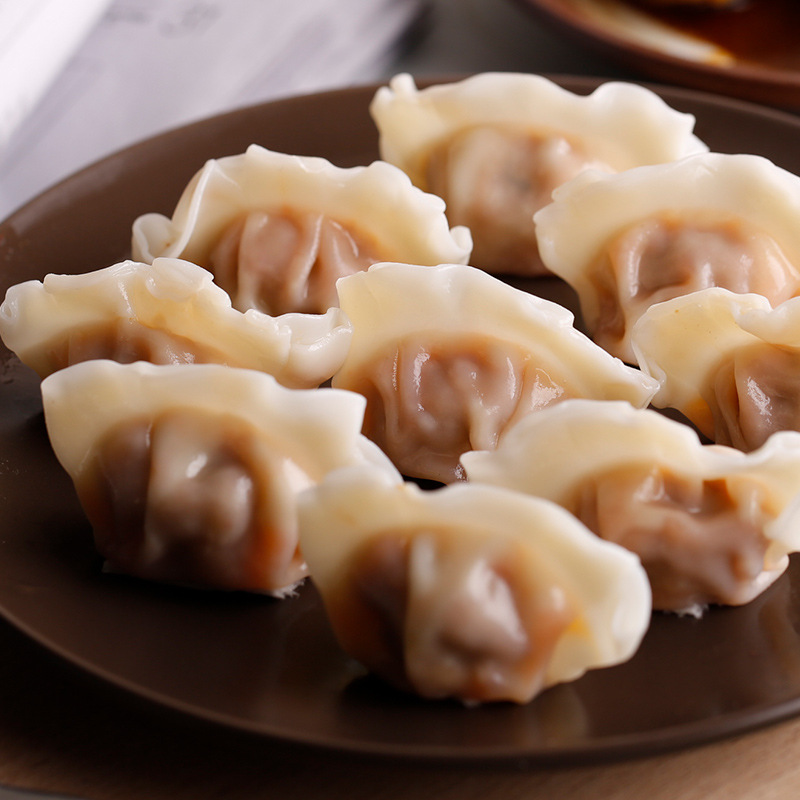 三全私厨速冻素馅水饺番茄鸡蛋荠菜罗汉笋素三鲜饺子600g*3*162只