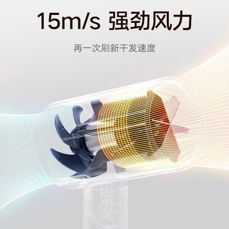 Suitable for Xiaomi Anion Portable Hair Dryer H101 Household Electric Blower Light Hair Care Foldable Hair Dryer