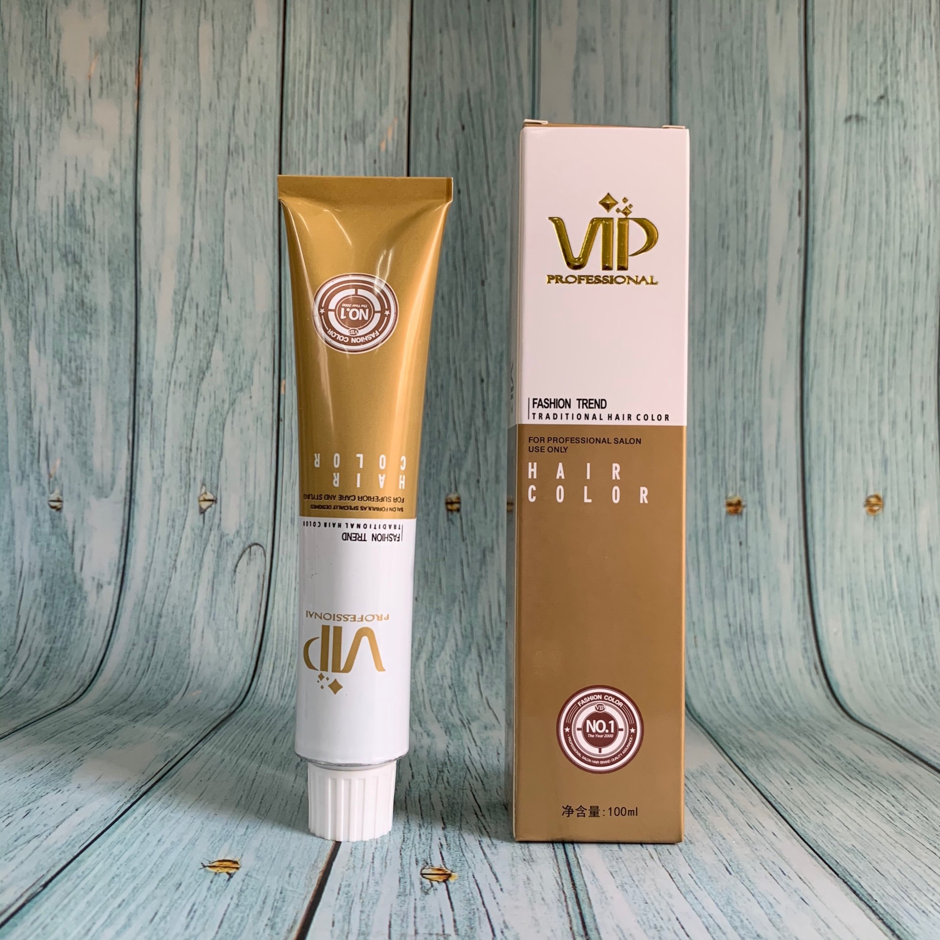 vip染膏利威丝染发膏利维丝色膏发廊专用盖白发欧系美发店专用