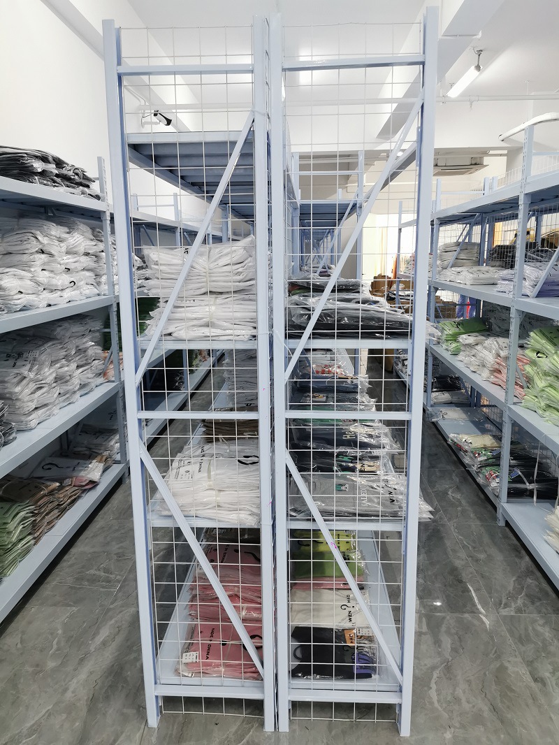 货架挡网片网格侧边挡网仓储货架铁丝网背面大网分隔网分类板定制