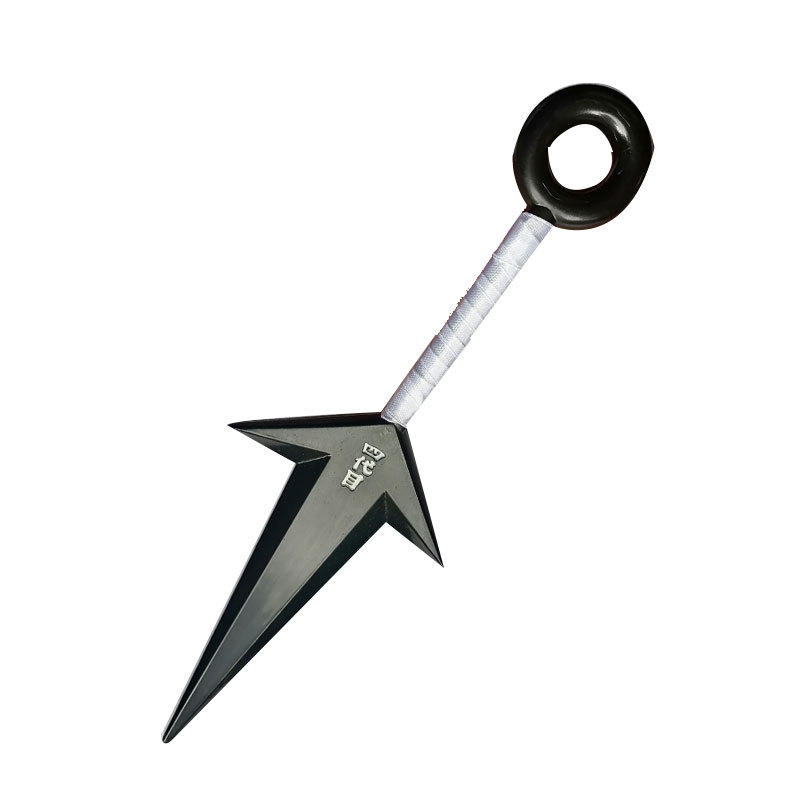 日本忍者动漫周边厂家折扣鸣人飞镖盒装手里剑四代目塑胶苦无兵器