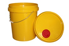 厂家供应20L美式单边塑料桶 胶水油漆润滑脂包装塑料桶支持定制