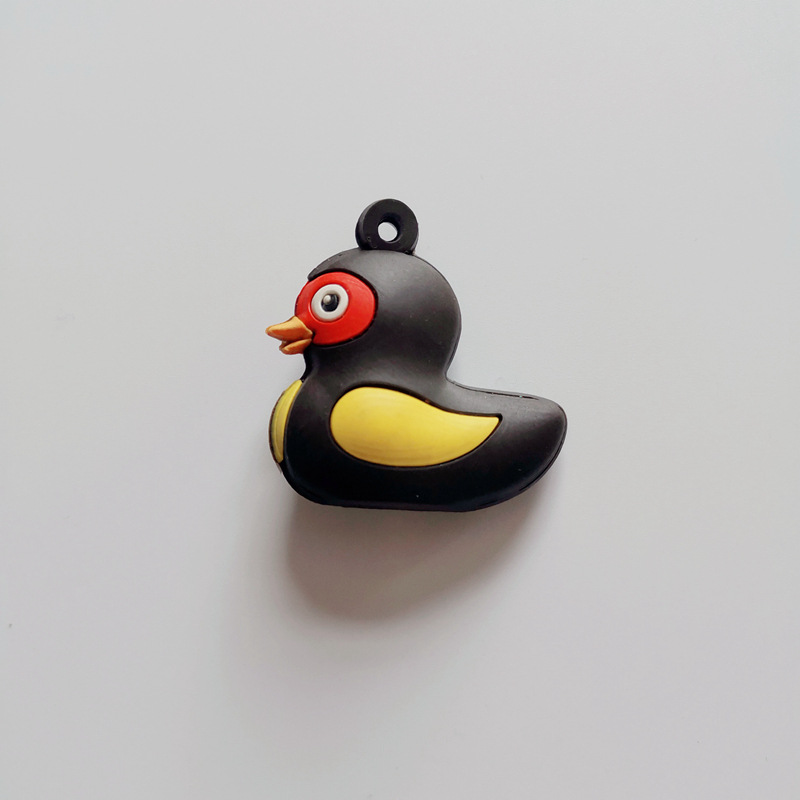 定制滴塑pvc钥匙扣 软胶立体公仔萤光钥匙挂件创意软胶带灯钥匙扣