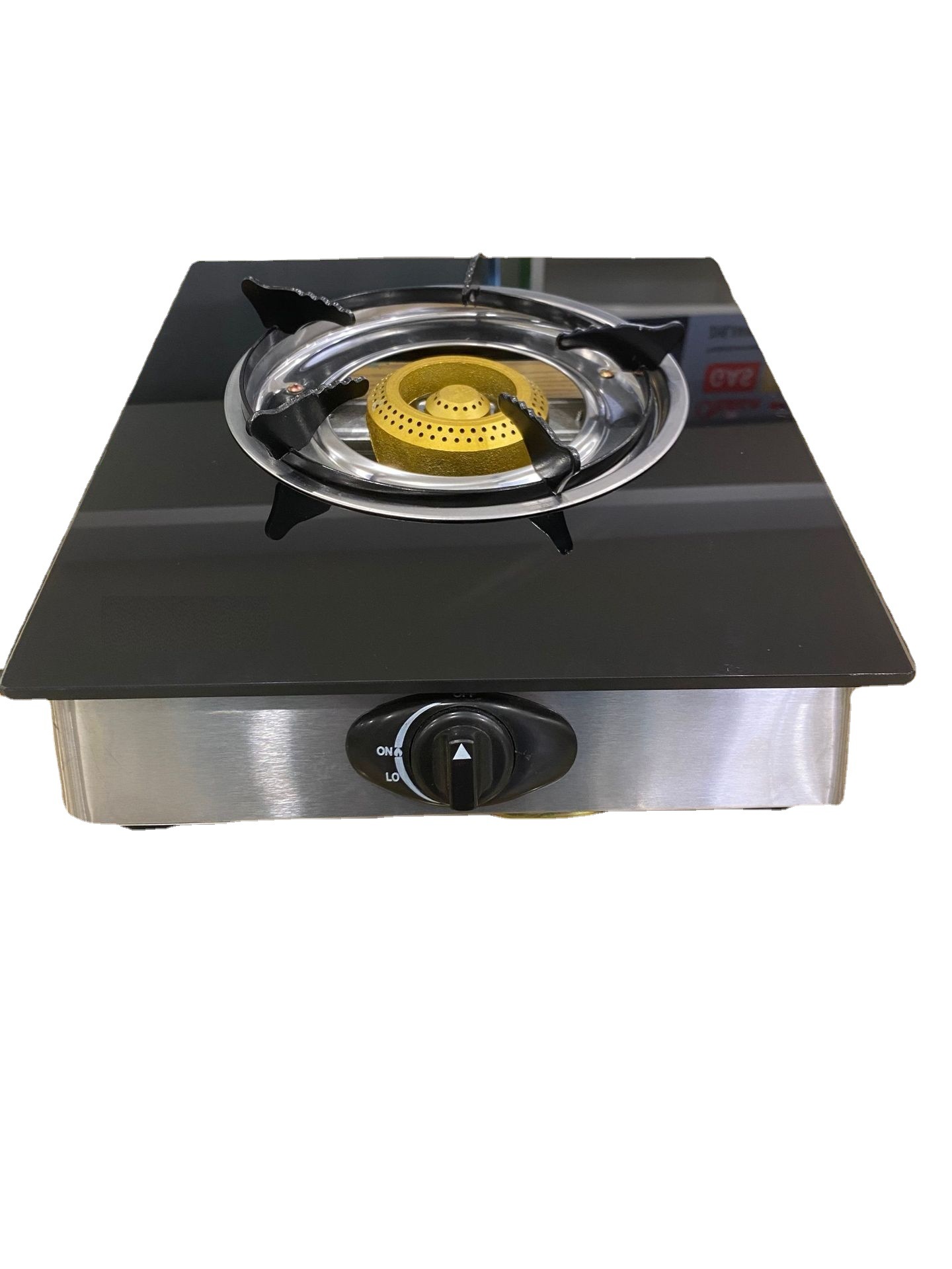 厂家批发新款钢化玻璃面板单灶台式燃气灶液化气猛火灶煤气灶