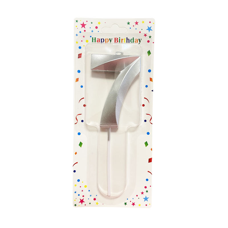 Spot Supply Birthday Digital Candle Party Decoration Candle Cake Baking Creative Birthday Candle