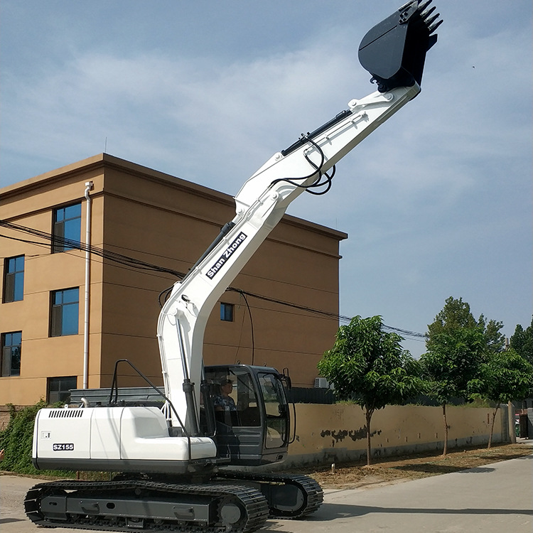 履带式挖掘机 中型市政工程挖土机挖机履带挖掘机挖掘装载机-阿里巴巴