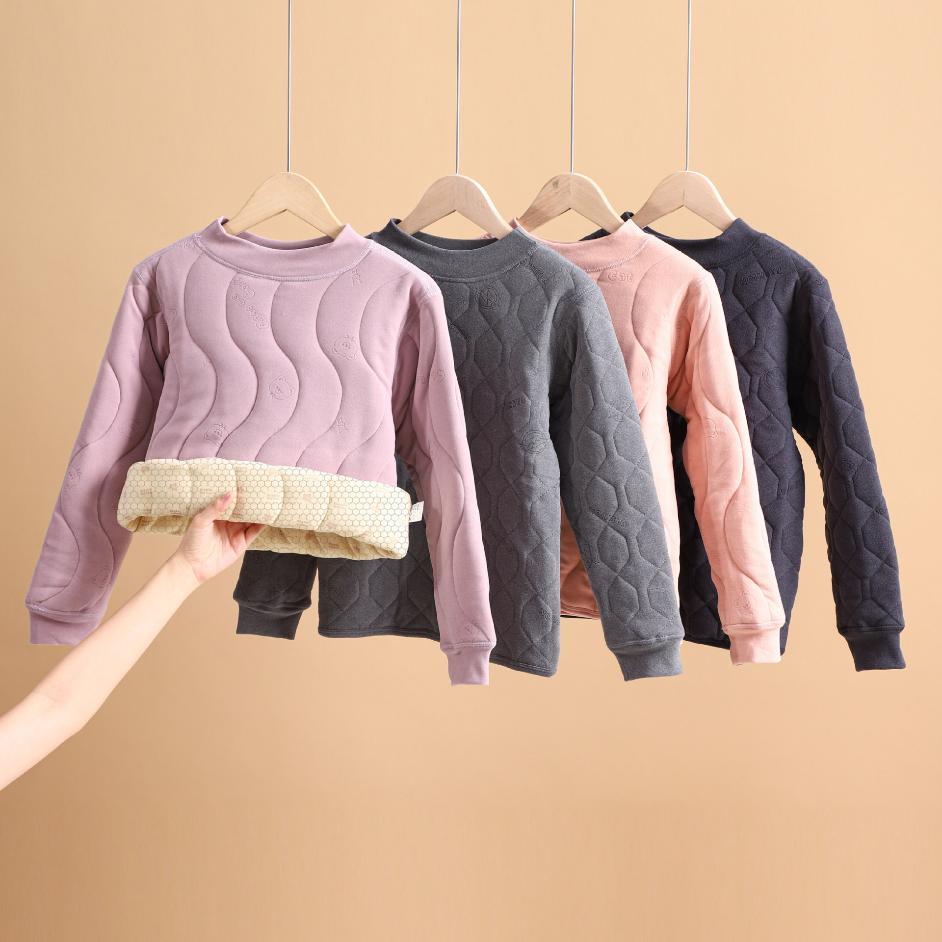 校服神器儿童棉衣内胆男童女童冬季内搭棉服中大童保暖套头小棉袄