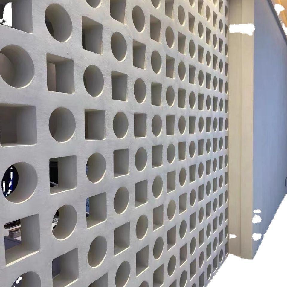 清水混凝土水泥空心砖多孔砖斜孔砖方孔砖造景装饰清水正方形砌块