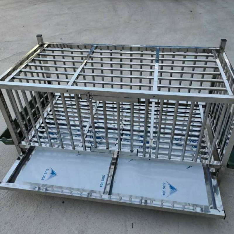 鸡笼不锈钢子家用大号大养殖大型养舍鹅鸭兔宠物一件代发批发