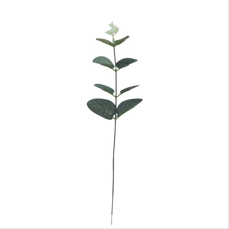 Single Eucalyptus Money Branches and Leaves Simulation Fake Flower Leaves Simulation Plant Wall Flower Wall Accessories DIY Decorative Flower Arrangement
