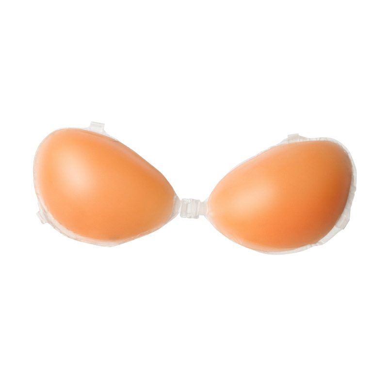 跨境新款硅胶胸贴小胸显大加厚聚拢隐形文胸上托拍婚纱照内衣无痕