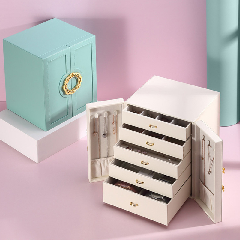 New Shangpin Multi-Layer Desktop Home Jewelry Box