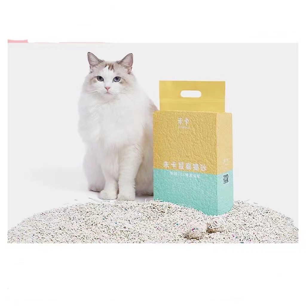 未卡豆腐除臭猫砂2.5kg 宠物猫咪用品 批发一件代发