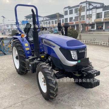 全新雷沃欧豹m504-e拖拉机 强压多路阀四驱多地形旋耕犁地耕田机