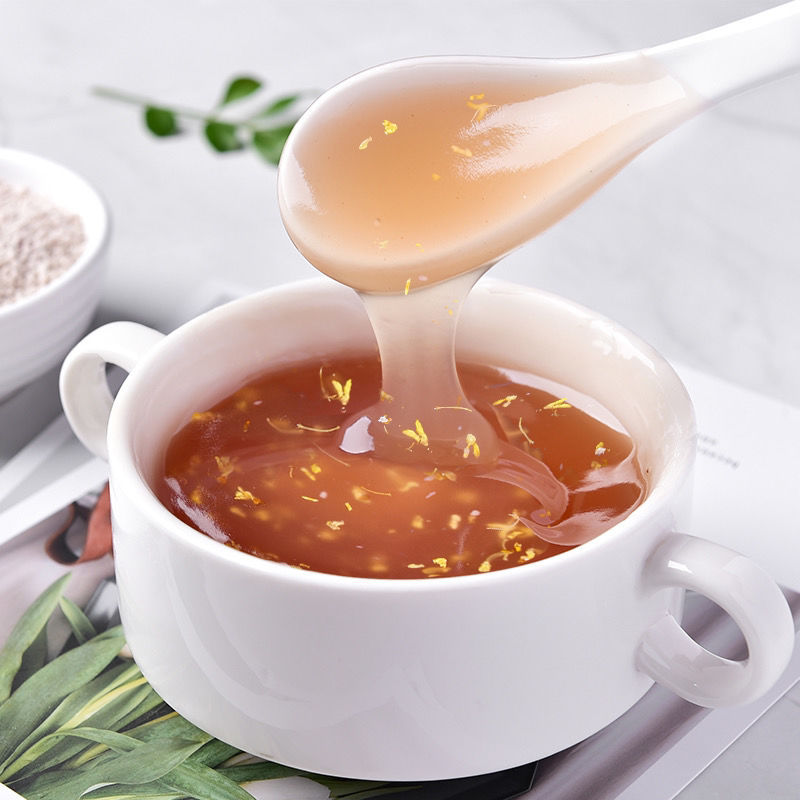 西湖藕粉桂花莲子藕粉羹杭州特产早餐代餐粉食品酒水冲调饮品具体