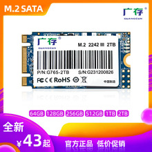 广存笔记本电脑固态硬盘SSD 128G/256G/512G\1T 2242高速硬盘