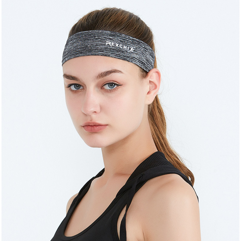 New Running Sports Headband Men's Women's Sweat Absorption Outdoor Cycling Fitness Yoga Hair Band Breathable Wicking Xtj31