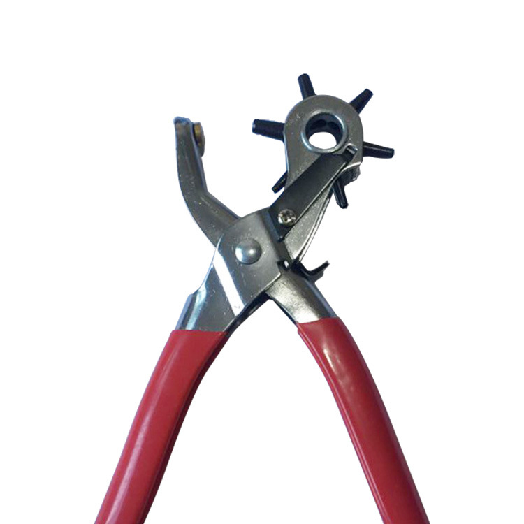 多尺寸皮带打孔器 打孔钳碳钢a3打眼打洞器 手动工具腰带圆孔钳子