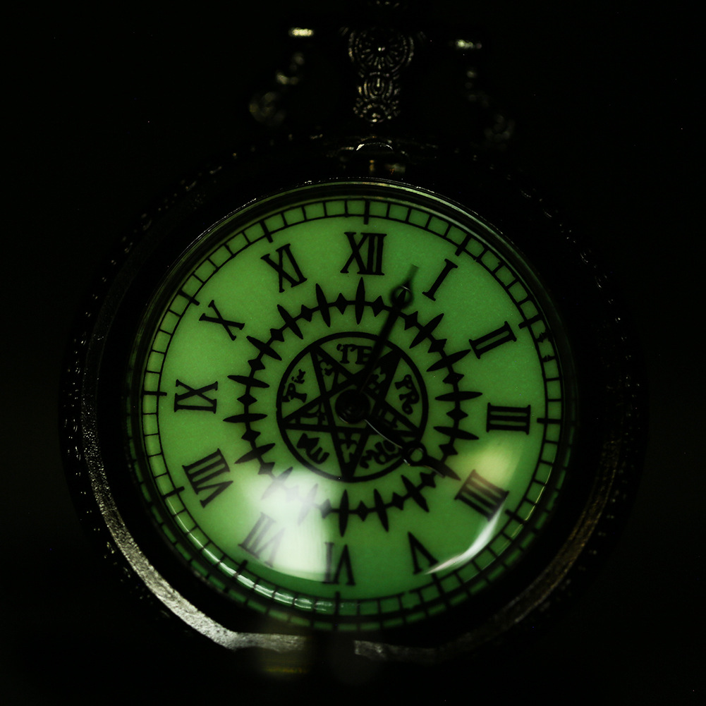 现货批发黑执事怀表夏尔塞巴斯蒂安契约标志奥多之眼动漫周边礼品